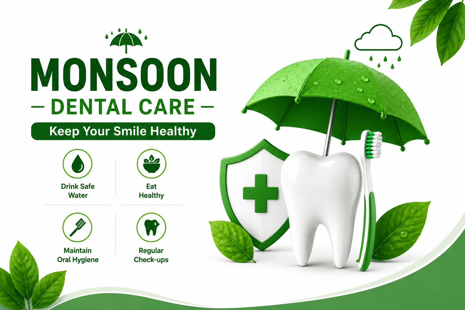 Monsoon Dental Care Tips: How to Keep Your Teeth Healthy During the Rainy Season